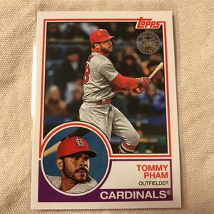 [Tommy Pham][2018 update topps MLB]83-20(Insert(1983 Topps Baseball 35th))(St. Louis Cardinals(STL))