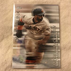 [Andrew McCutchen][2018 update topps MLB]DB-15(Insert(Don't Blink))(San Francisco Giants(SF))