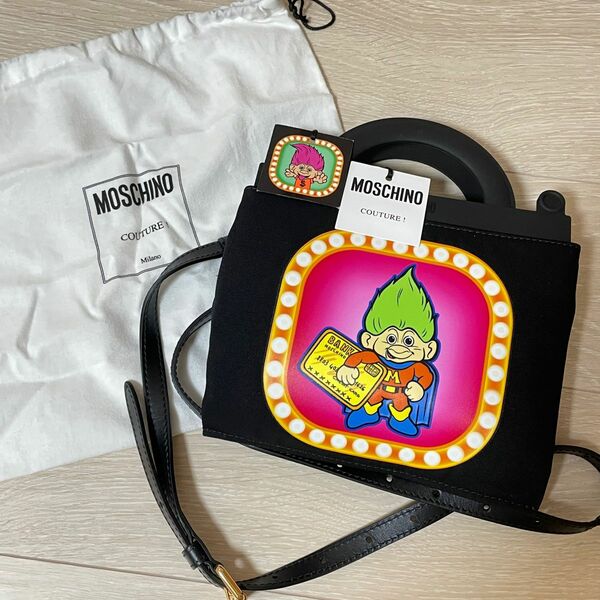 【未使用】MOSCHINO×dreamworks trolls ショルダーバッグ