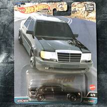 超激レアHotホットウィールWheels日本未発売2023Car Culture Canyon Warriors0/5黒ChaseチェイスMercedesメルセデスBenzベンツW124AMG500E_画像1