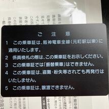 阪急阪神ホールディングス 株主優待電車乗車証_画像2