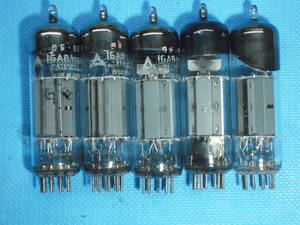  vacuum tube 16A8 Matsushita / National (?) 5 pcs set | summarize operation verification settled used junk treatment 