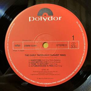 【SALE】11H 帯付き レヴェル42 Level 42 / ナイト・ロマンス The Early Tapes (July/August 1980) 28MM0244 LP レコード アナログ盤の画像2