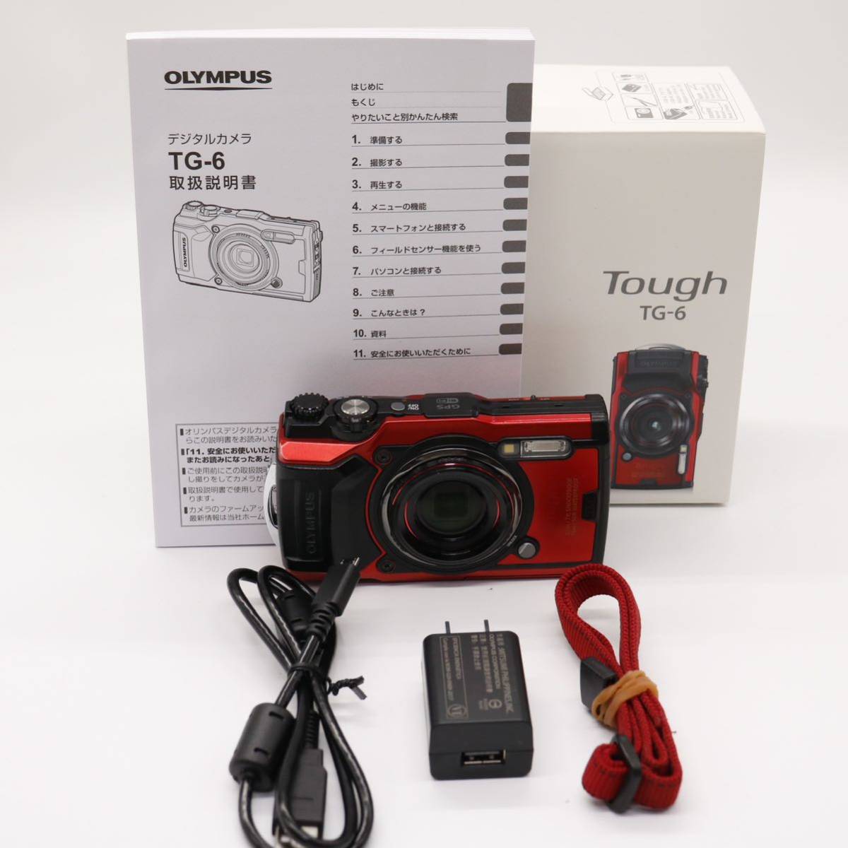 OLYMPUS Tough TG-6 レッド 新品未開封-