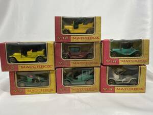 M44798 MATCHBOX マッチボックス ミニカー Y2/Y3/Y4/Y5/Y8/Y14/Y16 7台まとめて ※現状品