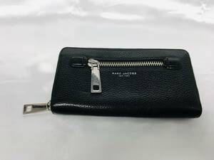 O49038 MARC JACOBS マークジェイコブス レザー ラウンドファスナー 長財布 ウォレット