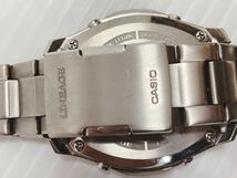 CASIO LINEAGE カシオ クロノグラフ リニエージ wave ceptor ウェーブセプター 腕時計 電波時計 マルチバンド6 MULCHBAND チタニウム_画像8