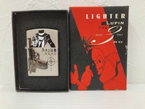 LIGHTER LUPIN THE 3RD SINCE1967 次元大輔 ZIPPO ジッポー オイルライター シルバー 限定品