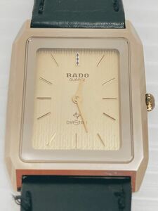 RADO QUARTZ DIASTAR ラドー クオーツ ダイヤスターゴールド メンズ 腕時計 稼動品