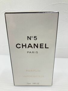 CHANEL シャネル No5 PARFUM パルファム 香水 フレグランス 7.5ml 1/4 FL.OZ. 古品未開封