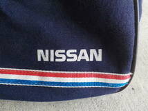 旧車 NISSAN　日産 スポーツバッグ　昭和　レトロ　_画像2