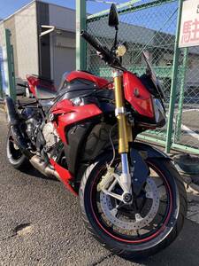 BMW S1000R H26年登録 18999㎞ 検査2年付き　1000㏄ ETC付 ABS 前輪タイヤ新品 アクラボビッチ フルカーボン 大阪より 売り切り