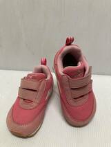 ●お買い得！ミズノ　ベビー靴タイニーランナーⅢ　8KJ35064　13.0㎝　ピンク　発育インソールで足をサポート蛍光灯による日焼けで色褪せ有_画像2