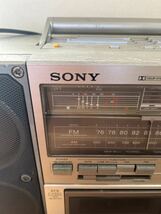 通電確認済み SONY ソニー CFS-F40 ラジオ カセットテープレコーダー_画像2