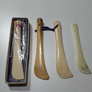 裁縫道具 和裁へら　ヘラ　へら　鹿角　角　材質不明　未使用1本含め　中古品　まとめて