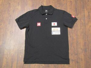 JAPAN　クライミングチームポロシャツ　サイズM　黒　ノースフェイス