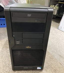 #OG# サーバー 富士通 FUJITSU PRIMERGY TX100 S1 intel Pentium Windows 7 Home Premium HDD 500GB メモリ 1GB #O-211106