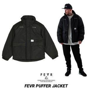 限定セール FEVR フォーエバー■送料込■防寒＆軽量＆撥水■中綿ジャケット 黒L■アウター■サーフィン 格闘技 リバーサル 10feet rvca rhm