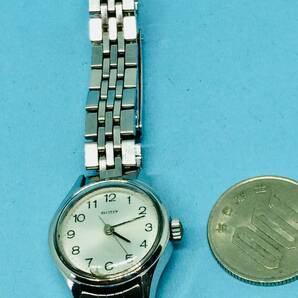 (A39)コレクションⅦ(*'▽')稼働・シチズン手巻き・2300（クリーニング済み）シルバー・レディス手巻き腕時計USED（送料全国一律185円)の画像5