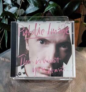 【PUBLIC IMAGE LTD】「TIHS IS WHAT YOU WANT,THIS IS WHAT YOU GET」 ◆パブリック イメージ リミテッド ◆1989年 ◆ジョンライドン