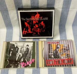 【THE CLASH】◆CUT THE CRAP ◆THE CLASH ◆THE STORY OF THE CLASH VOLUME#1/2DISCS ◆CD３点 クラッシュ 