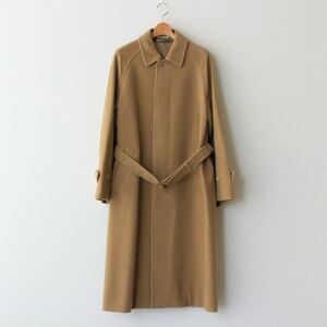 auralee cashmere wool mosser soutien collar coat