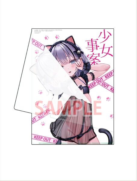 少女事案 メロンブックス限定版特典 クリアファイル