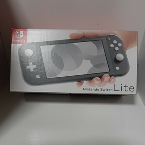 Nintendo Switch Lite グレーの箱　　　　ニンテンドー スイッチ ライト（Nintendo switch Lite）の箱　　外箱　空箱のみ　本体なし