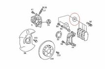 メルセデス ベンツ フロント ブレーキパッド W202,S202/C180,C200,C220,C230,C280 MEYLE製 0054204620_画像4