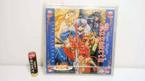 Magic Knight Rayearth 1996 Desk Calendar /魔法騎士レイアース　1996年度　卓上カレンダー　クリアケース・シール付き。　新品・未開封品