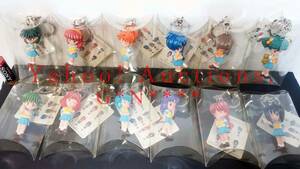 TOKIMEKI MEMORIAL FIGURE KEY RING /ときめきキーホルダー　夏服・SDタイプ　全12種セット　KONAMI　非売品(not for sale) 新品・未開封品