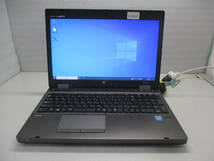 HP ProBook 6570b Celeron B840 1.90GHz/メモリ4GB/HDD250GB/Windows10 Proインストール済み 管理番号N-2042_画像1