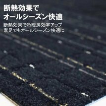 在庫限り《ゲストルーム》 3004 タイルカーペット 50×50cm 【ブラック】【新品｜32枚】_画像7