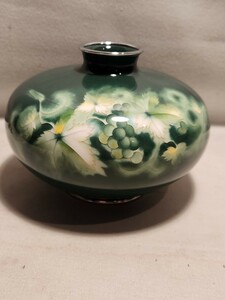 安藤七宝　花器　箱無し　美品　花瓶　七宝焼