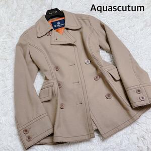 美品 Aquascutum トレンチ コート ショート ジャケット