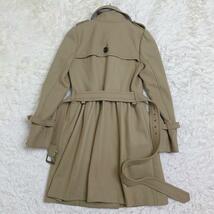 美品 BURBERRY バーバリー トレンチ コート ウール カシミヤ チェック_画像6