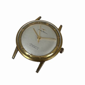 ☆Takano Chateau タカノ シャトー スーペリア 23石 手巻き 30017 20ミクロン ホワイト文字盤 ゴールドカラー 時計