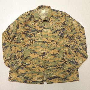 ◆ CA.BUFFALO APPAREL デジカモ USMC ミリタリージャケット L-R 状態良好 古着 ◆e