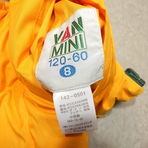 VAN JACKET ヴァンヂャケット VAN MINI ★ リバーシブル ダウンベスト 8 (120-60) 緑 黄色 古着 ★a_画像5