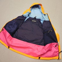 90s ワイルドシングス WILDTHINGS ◆ マウンテンパーカー S ★ DENALI LIGHT JACKET ナイロン 92WT-J958 マンゴーオレンジ系 古着 ★d_画像4