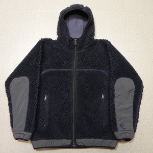 USA製 patagonia Retro Rhythm Hoody パタゴニア リズムフーディー 希少 XS ビンテージ フリースジャケット 紺 ネイビー 古着 ★h