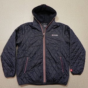  prompt decision OUTDOOR PRODUCTS Outdoor Products Zip up jacket f-ti- size LL quilting camp mountain climbing navy blue navy *b