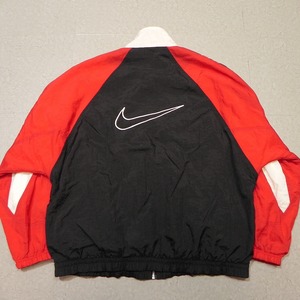 《ビッグスウォッシュ》90s ビンテージ ナイキ NIKE ナイロンジャケット メンズ XL 古着 ブルゾン ジャンパー ★c