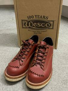 美品 Wesco ウエスコ Custom JH Classics ジョブマスター ロー Redwood サイズ９E ギャランティーカード付