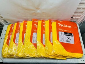 【未使用】DUPONT Tychem　デュポン タイケム　科学防護服　7枚おまとめ　TC198T YL　XLサイズ　タイケム2000