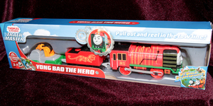 【JHM TOY】プラレール・ヨンバオ「GO GO 地球まるごとアドベンチャー」日本未発売　新品 YONG BAO the hero Trackmaster