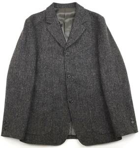 美品★TAKEO KIKUCHI×HARRIS TWEED　タケオキクチ×ハリスツイード テーラードジャケット/サイズ2