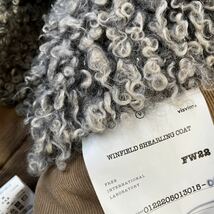 visvim WINFIELD SHEARLING COAT BEIGE サイズ4 送料無料　コート 0122205013015_画像5