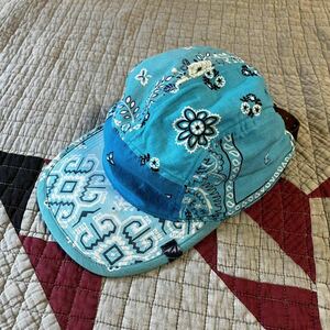 Visvim ICT camp cap bandana LT.BLUE 送料込　帽子　キャップ