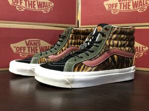 22.5cm VANS ヴァンズ SK8-HI 38 DX スケートハイ ANIMAL SAFARI